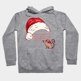 Santa Hat Mouse! Hoodie